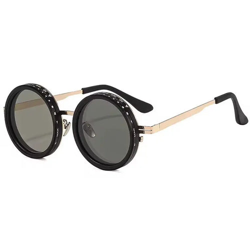 Lunettes Rondes Vintage à Verres Filtrants – Style & Protection SIMPLIA